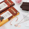 Personalized Glam And Gourmet Delights Hamper Online