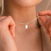 Buy Personalized Gold Dainty Pendant Necklace For Women