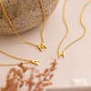 Buy Personalized Gold Initial Pendant Necklace For Women