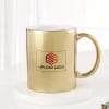 Gift Personalized Gold Metallic Mug