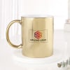 Personalized Gold Metallic Mug Online
