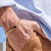 Buy Personalized Gold Name Bracelet For Men