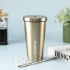 Gift Personalized Golden Stainless Steel Tumbler