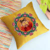Buy Personalized Golden Yellow Cushion Cover