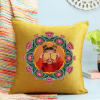 Personalized Golden Yellow Cushion Cover Online