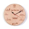Personalized Good Vibes Only Wooden Wall Clock Online