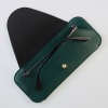 Buy Personalized Green Sunglass Case And Keychain Combo - Green