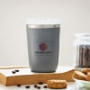 Personalized Grey Travel Tumbler Online