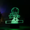 Gift Personalized Groot Attack LED Lamp