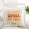 Gift Personalized Halloween Spell Cushion