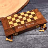 Buy Personalized Handmade Sheesham Wood Chess for Father