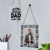 Gift Personalized Hanging Picture Frame Set for Dad