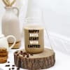 Buy Personalized Happy Days Start With Coffee - Can Glass With Straw