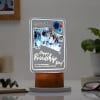 Gift Personalized Happy Friendship Day LED Lamp - Brown Base