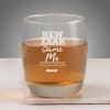Gift Personalized Happy New Year Whiskey Glass Set