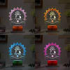 Shop Personalized Happy Raksha Bandhan Brown Base LED Lamp