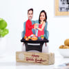 Gift Personalized Happy Raksha Bandhan Caricature