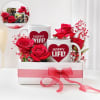 Personalized Happy Wife Happy Life Couple Mugs With Roses Online