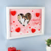Gift Personalized Heart Acrylic Wooden Photo Frame