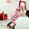 Personalized Heart Hardboard Photo Pop Box Online
