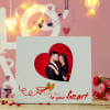 Personalized Heart-shaped Photo Frame Online