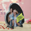 Gift Personalized Heart Shaped Photo Frame