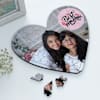 Gift Personalized Heart Shaped Puzzle For Mom