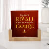 Buy Personalized Heartfelt Double-Sided Diwali Frame