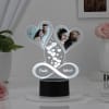 Personalized Hearts And Balloons LED Lamp Online