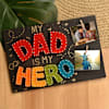 Personalized Hero Dad Polaroids String Art Frame Online