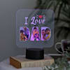 Buy Personalized I Love Dad LED Lamp