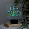 Shop Personalized I Love Dad LED Lamp