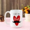 Personalized I Love You Dad Large Mug Online