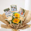 Gift Personalized Independence Day Fridge Magnets Bouquet