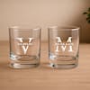Personalized Initial Whiskey Glass - Set of 2 Online