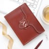 Personalized Journal in Brown Leather Cover Online