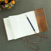 Buy Personalized Journal with Leather Wrap