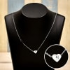 Personalized Key & Heart Necklace Online