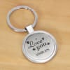 Gift Personalized Keychain with Love Message