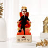 Personalized King Caricature with Wooden Stand Online