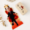 Buy Personalized King Caricature with Wooden Stand