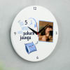 Gift Personalized Latecomer Photo Clock