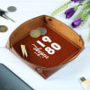 Gift Personalized Leather Desk Organizer