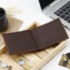 Shop Personalized Leather Wallet And Watch Gift Set