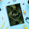 Personalized Leaves Spiral Notebook Online