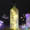 Buy Personalized LED Frosted Glass Bottle for Diwali