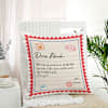 Personalized Letter Of Love Cushion Online