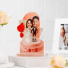 Gift Personalized Love Caricature Stand