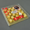 Gift Personalized Love Special Pack of Ferrero Rocher Chocolates