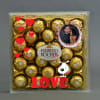 Personalized Love Special Pack of Ferrero Rocher Chocolates Online
